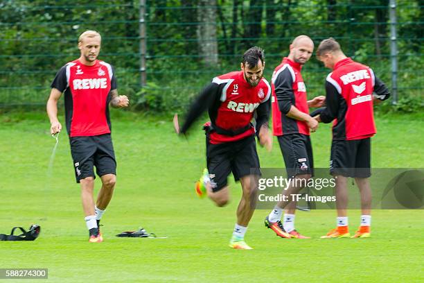 Kitzbuehel, Oesterreich, , Trainingslager 1. FC Koeln, feature, Filip Mladenovic