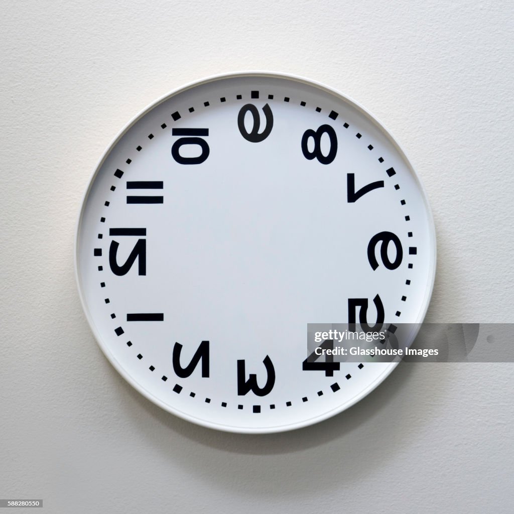 Rotated and Inverted Clock