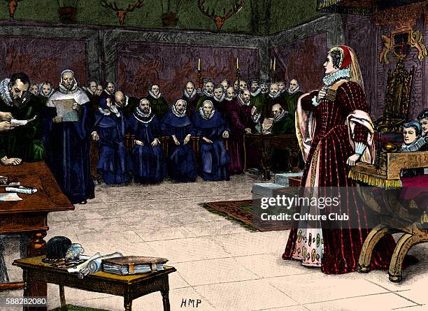 Trial of Mary, Queen of Scots, Fotheringay Castle. Queen of Scotland : 8 December 1542  8 February 1587. She was sentenced to execution for her...