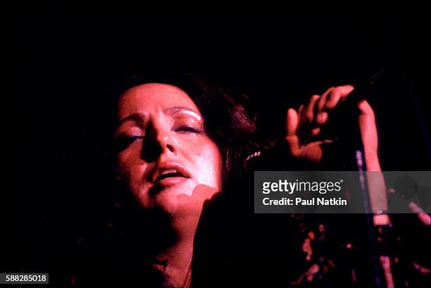 Maria Muldaur performs at the Park West Inn in Chicago, Illinois, May 5, 1978.
