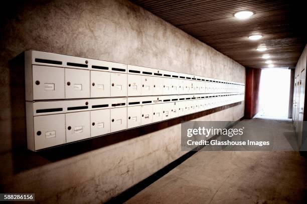 Mail Box Rows Row Of Mail Boxes Photos and Premium High Res Pictures - Getty Images
