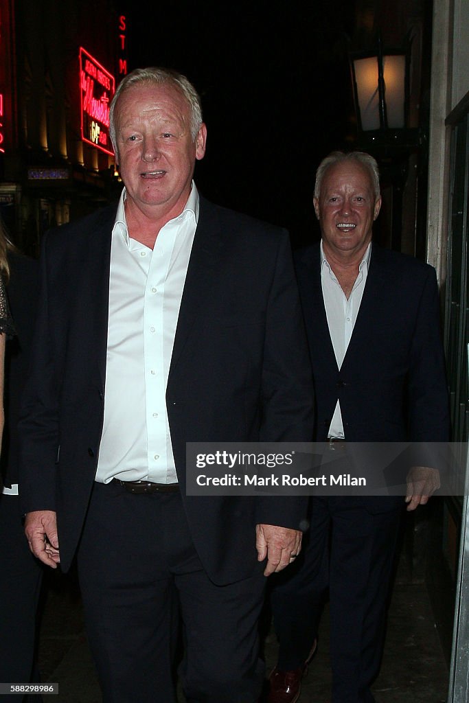 London Celebrity Sightings - August 10, 2016
