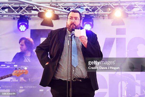 Ewen Macintosh attends the World premiere of "David Brent: Life on the Road" at Odeon Leicester Square on August 10, 2016 in London, England.