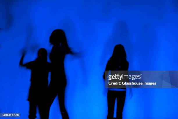 Dancing Girls Silhouette Photos and Premium High Res Pictures - Getty ...