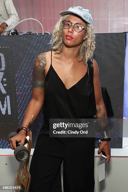 Patchouli attends the BET How To Rock: Denim show - Inside at Milk Studios on August 10, 2016 in New York City.