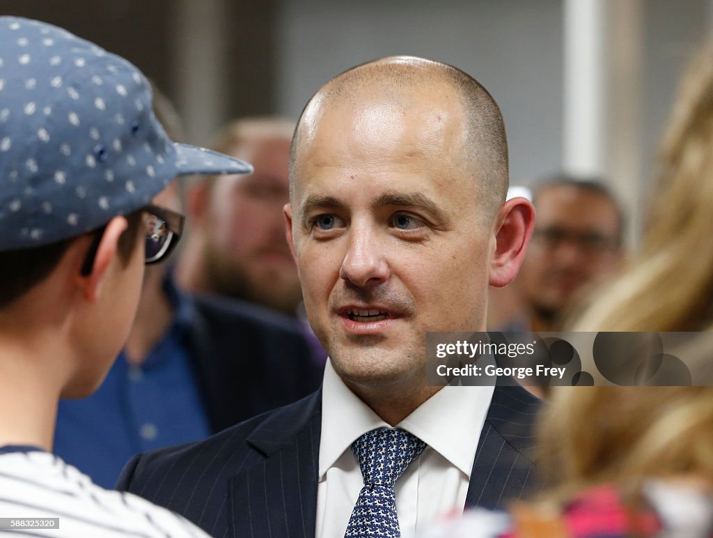 Former CIA Agent Evan McMullin Launches Presidential Campaign In Salt Lake City