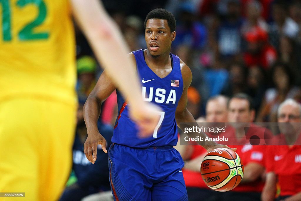 USA vs Australia: Rio 2016 Olympic Games Men's Basketball