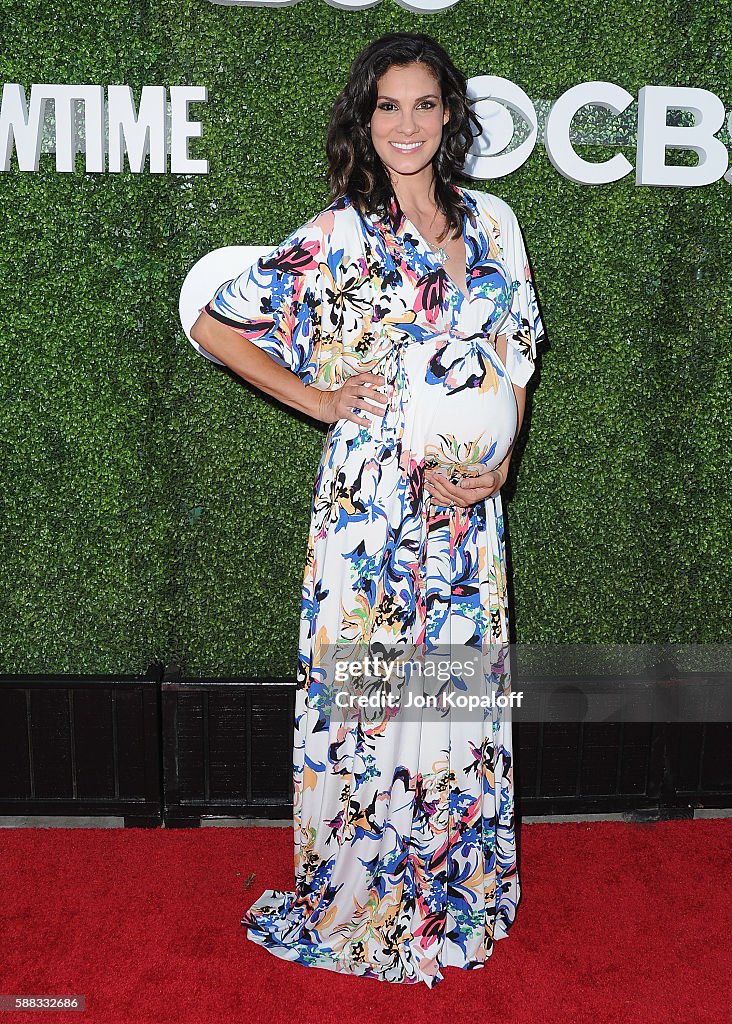CBS, CW, Showtime Summer TCA Party - Arrivals
