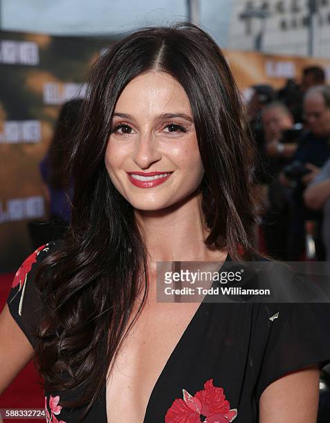 Melanie Papalia attends a Screening Of CBS Films' "Hell Or High Water" at the ArcLight Hollywood on August 10, 2016 in Hollywood, California.