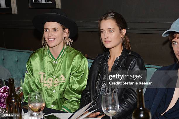 Kate Harrison and Emily Armstrong attend Glamour and AG Denim & Music Dinner in support of MusiCares hosted by Jessica Kantor, Johnathan Crocker,...