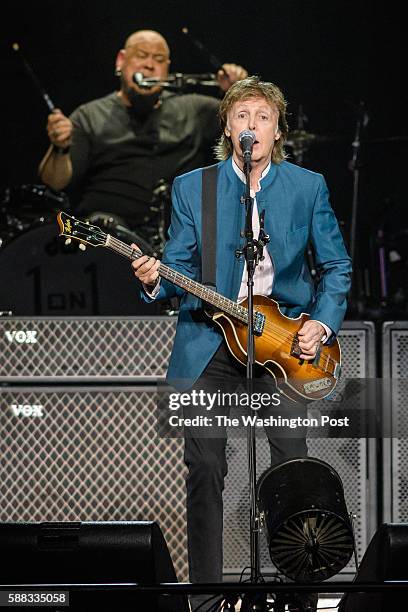 August 9th, 2016 - Abe Laboriel Jr. And Sir Paul McCartney perform at the Verizon Center in Washington, D.C. As part of his One on One Tour....