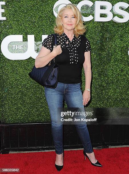 Actress Melody Thomas Scott arrives at CBS, CW, Showtime Summer TCA Party at Pacific Design Center on August 10, 2016 in West Hollywood, California.