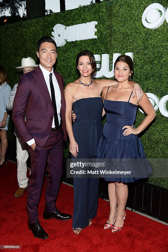 CBS, CW, Showtime Summer TCA Party - Arrivals