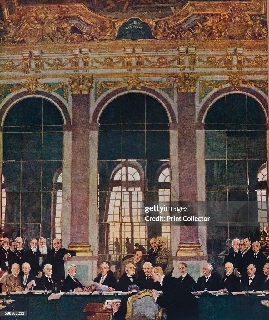 The Signing of Peace in the Hall of Mirrors