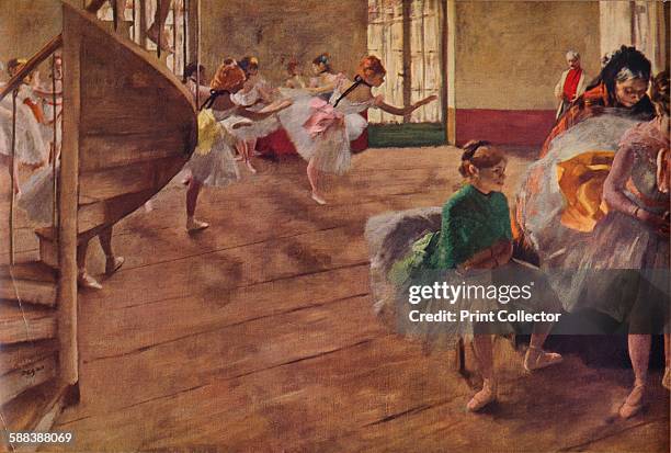 La Repetition', c1874 (19350. After the painting by Hilaire Germain Edgar Degas. From Modern Masterpieces Part 1. .