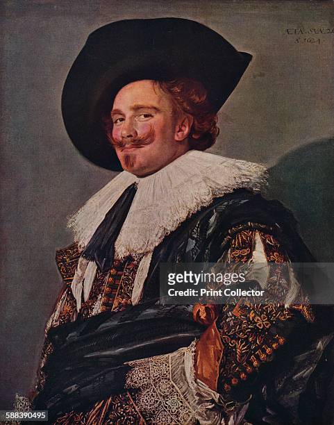 The Laughing Cavalier', 1624. Painting held at the Wallace Collection, London. From World Famous Paintings edited by J Grieg Pirie .