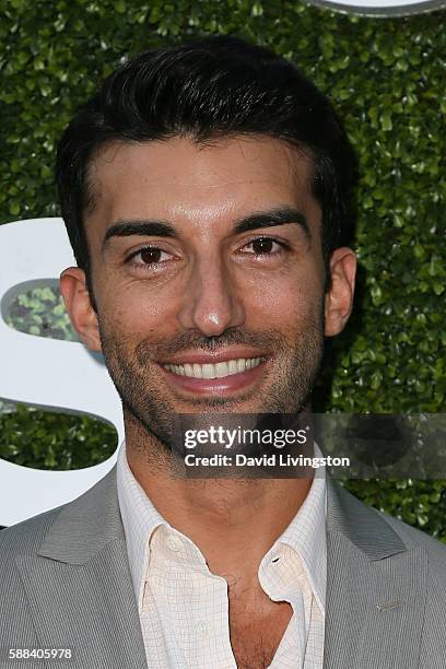 Actor Justin Baldoni arrives at the CBS, CW, Showtime Summer TCA Party at the Pacific Design Center on August 10, 2016 in West Hollywood, California.