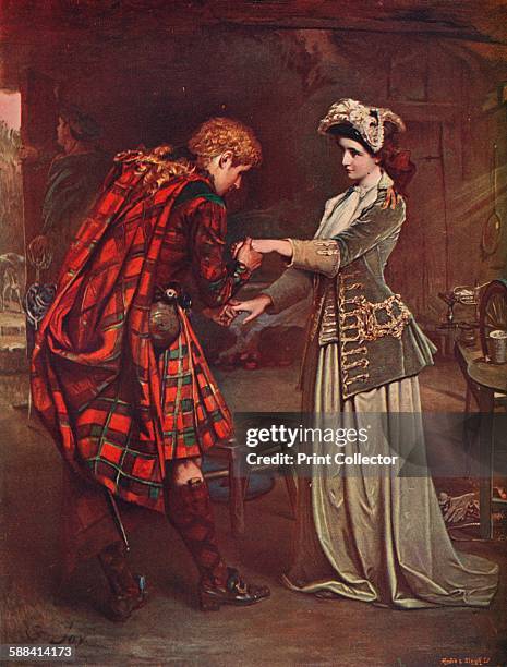 Prince Charlie's Farewell to Flora MacDonald, 1746' . Flora MacDonald helped the Jacobite pretender Charles Edward Stuart to escape after his defeat...