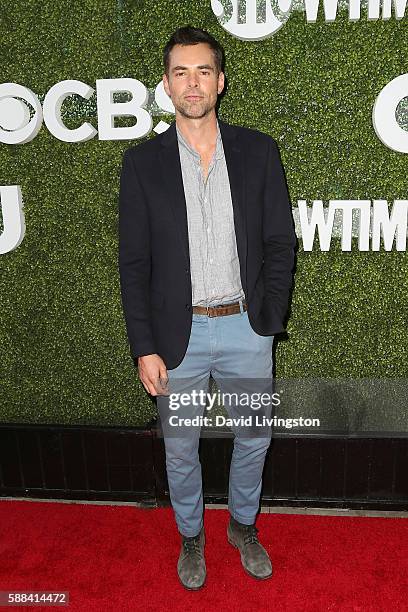 Actor Jason Thompson arrives at the CBS, CW, Showtime Summer TCA Party at the Pacific Design Center on August 10, 2016 in West Hollywood, California.