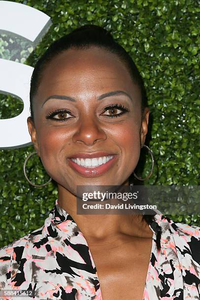 Actress Nischelle Turner arrives at the CBS, CW, Showtime Summer TCA Party at the Pacific Design Center on August 10, 2016 in West Hollywood,...