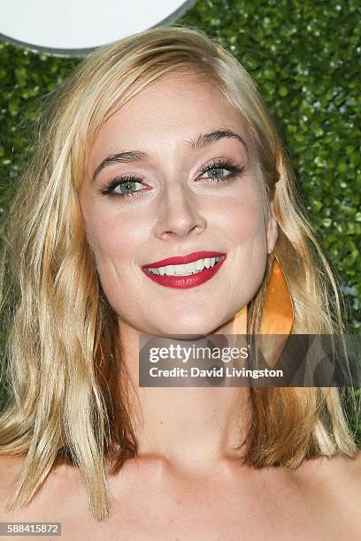 Actress Caitlin Fitzgerald arrives at the CBS, CW, Showtime Summer TCA Party at the Pacific Design Center on August 10, 2016 in West Hollywood,...
