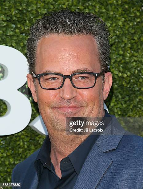 Matthew Perry attends the CBS, CW, Showtime Summer TCA Party at Pacific Design Center on August 10, 2016 in West Hollywood, California.