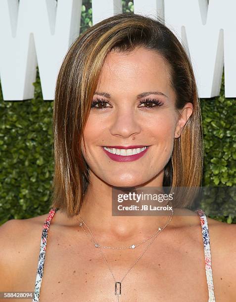 Melissa Claire Egan attends the CBS, CW, Showtime Summer TCA Party at Pacific Design Center on August 10, 2016 in West Hollywood, California.