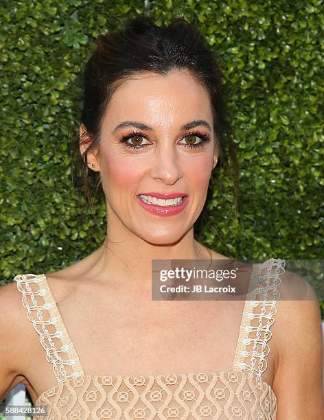 Lindsay Sloane attends the CBS, CW, Showtime Summer TCA Party at Pacific Design Center on August 10, 2016 in West Hollywood, California.