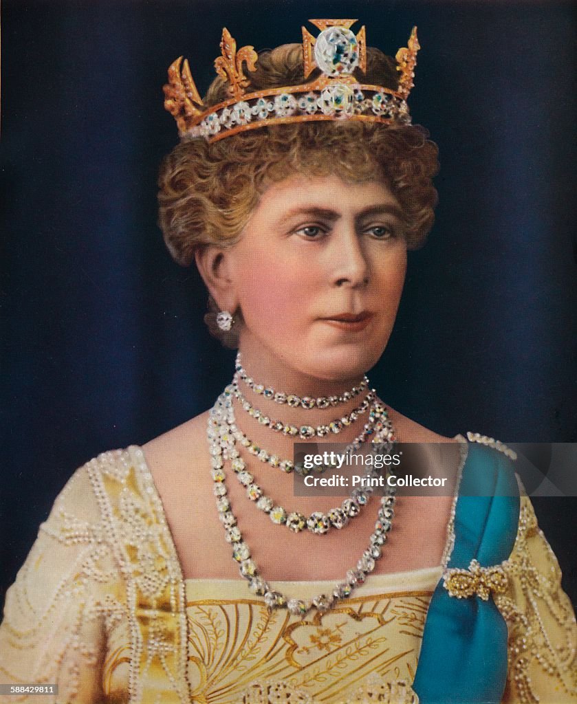 Queen Mary, 1935. From King Emperor's Jubilee, by F. G. H. Salusbury