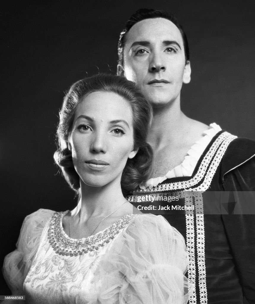 Yvonne Chouteau and Miguel Terekhov