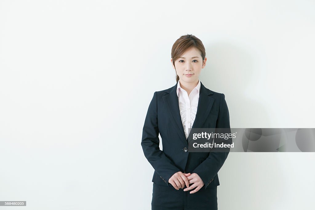 Portrait of young businesswoman