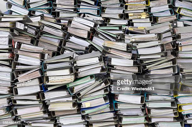 pile of office files - large group of objects stock pictures, royalty-free photos & images