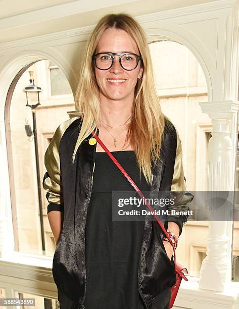 Edith Bowman attends a special screening of "War Dogs" at Picturehouse Central on August 11, 2016 in London, England.