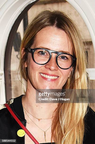 Edith Bowman attends a special screening of "War Dogs" at Picturehouse Central on August 11, 2016 in London, England.