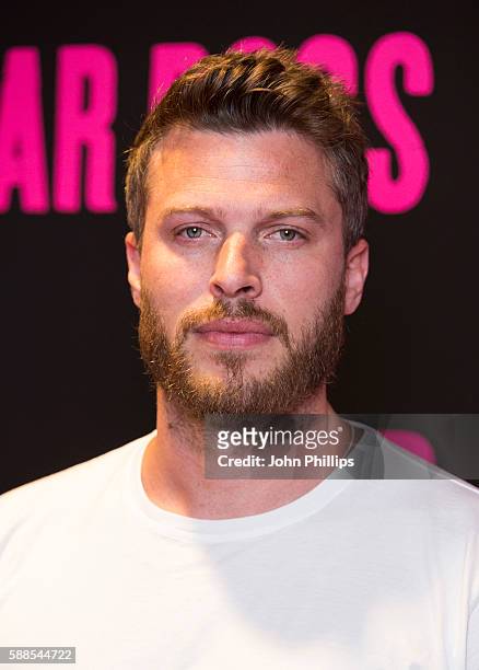 Rick Edwards attends a special screening of 'War Dogs' at Picturehouse Central on August 11, 2016 in London, England.