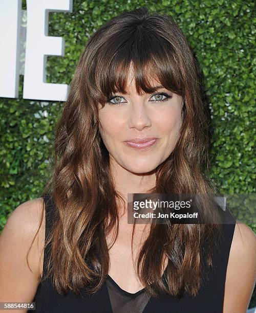 Actress Devin Kelley arrives at CBS, CW, Showtime Summer TCA Party at Pacific Design Center on August 10, 2016 in West Hollywood, California.