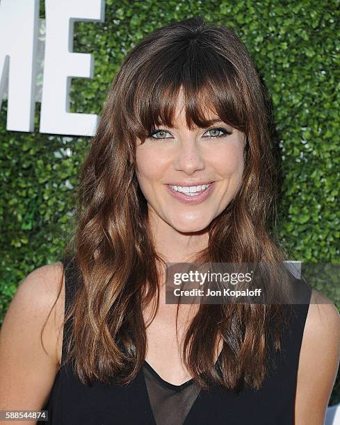 Actress Devin Kelley arrives at CBS, CW, Showtime Summer TCA Party at Pacific Design Center on August 10, 2016 in West Hollywood, California.