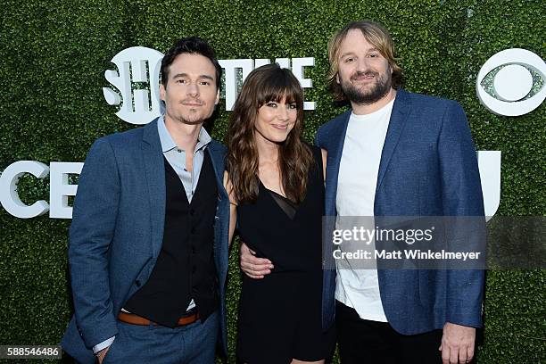 Actors Daniel Bonjour, Devin Kelley, Lenny Jacobson arrives at the CBS, CW, Showtime Summer TCA Party at Pacific Design Center on August 10, 2016 in...