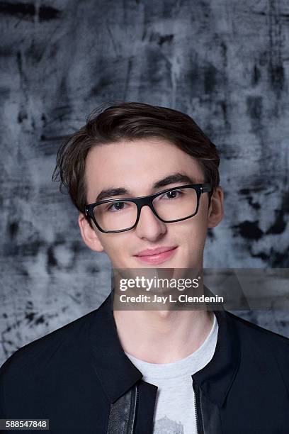 Actor Isaac Hempstead Wright of HBO's 'Game of Thrones' is photographed for Los Angeles Times at San Diego Comic Con on July 22, 2016 in San Diego,...