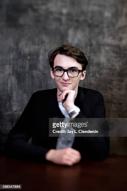 Actor Isaac Hempstead Wright of HBO's 'Game of Thrones' is photographed for Los Angeles Times at San Diego Comic Con on July 22, 2016 in San Diego,...