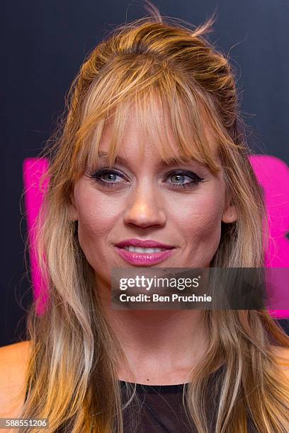 Kimberly Wyatt attends a special screening of War Dogs at Picturehouse Central on August 11, 2016 in London, England.