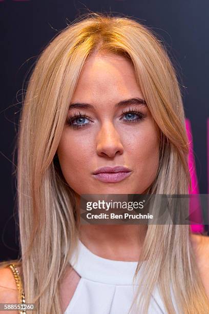 Nicola Hughes attends a special screening of War Dogs at Picturehouse Central on August 11, 2016 in London, England.