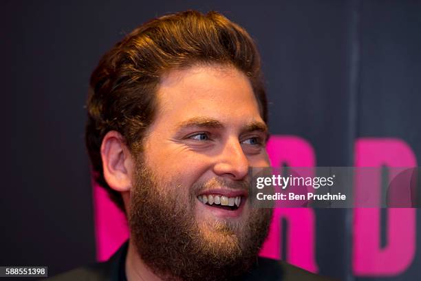 Jonah Hill attends a special screening of War Dogs at Picturehouse Central on August 11, 2016 in London, England.