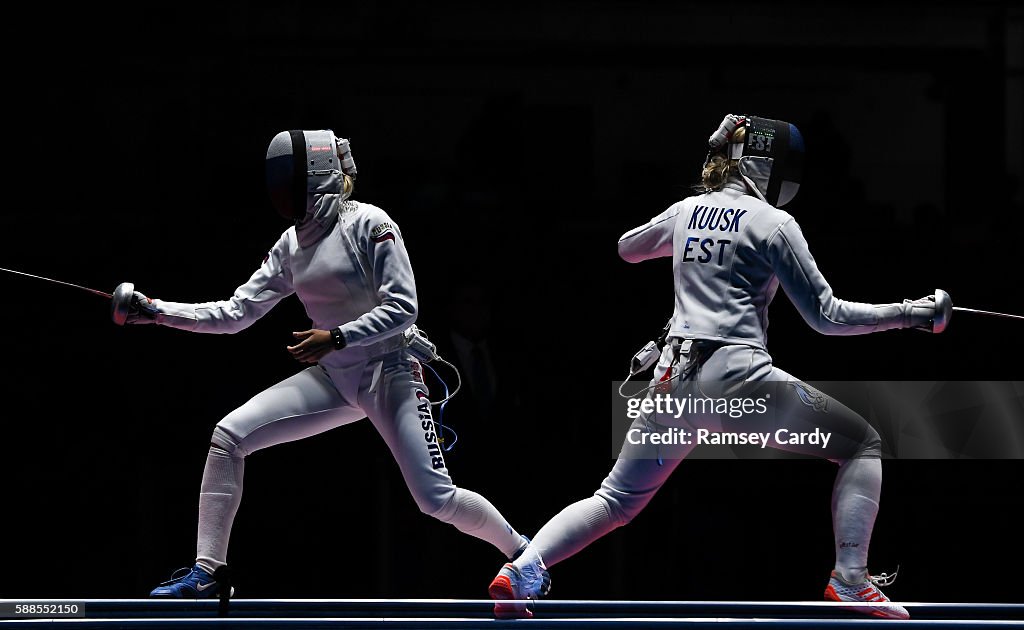 Rio 2016 Olympic Games - Day 6 - Fencing