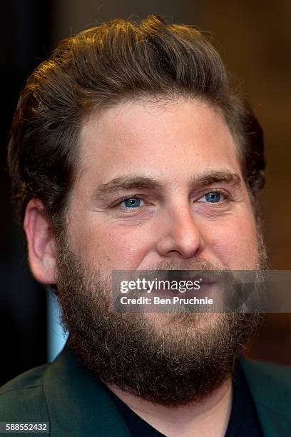Jonah Hill attends a special screening of War Dogs at Picturehouse Central on August 11, 2016 in London, England.