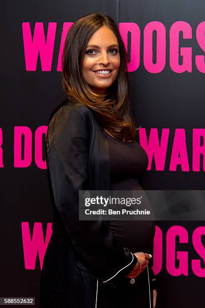 Olivia Wayne attends a special screening of War Dogs at Picturehouse Central on August 11, 2016 in London, England.