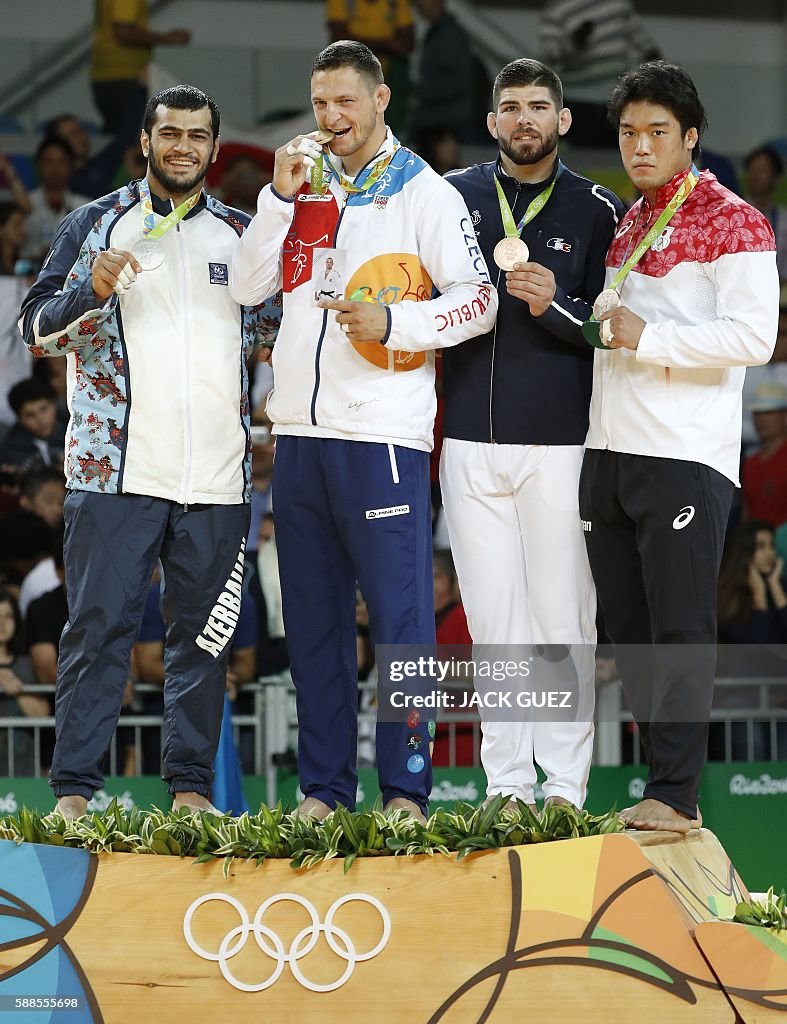 JUDO-OLY-2016-RIO-MEN--100KG-PODIUM