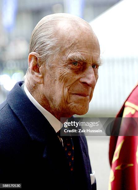 Prince Philip, Duke of Edinburgh attends the inauguration of the tenth General Synod at Westminster Abbey in London