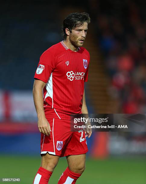 Adam Matthews of Bristol City during the EFL Cup match between Wycombe Wanderers and Bristol City at Adams Park on August 8, 2016 in High Wycombe,...