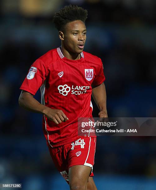 Bobby Reid of Bristol City during the EFL Cup match between Wycombe Wanderers and Bristol City at Adams Park on August 8, 2016 in High Wycombe,...